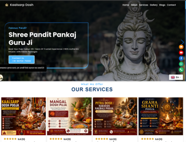 Kaalsarp.com – Vedic Puja & Spiritual Services Platform